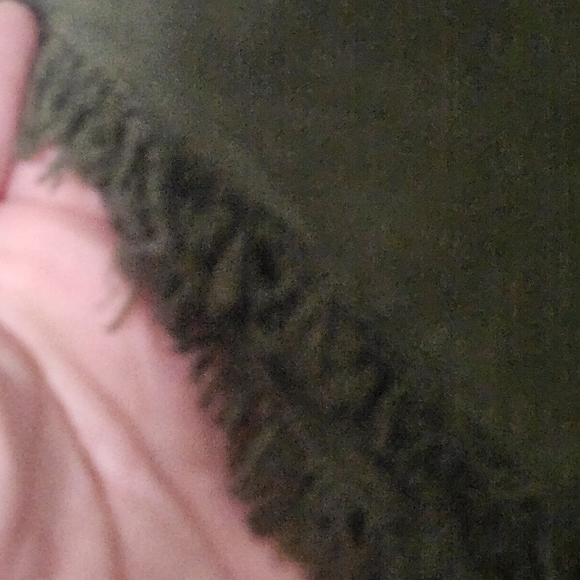 NWT Tina Jo button down raw hem top size medium - Picture 4 of 12